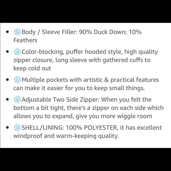 Hooded Down Puffer BOMBER Winter/Ski/snowboard Jacket - Picture 11 of 11